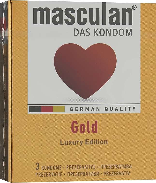 Masculan Презервативи "Gold" - фото N1