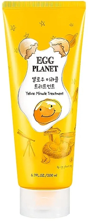Маска для волосся - Daeng Gi Meo Ri Egg Planet Yellow Miracle Treatment, 200 мл - фото N1