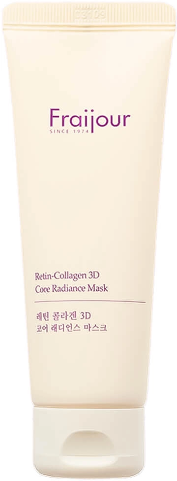Зміцнююча нічна маска для обличчя з колагеном та ретинолом - Fraijour Retin-Collagen 3D Core Radiance Mask, 75 мл - фото N1