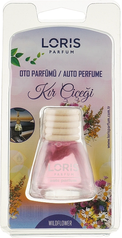 Loris Parfum Арома підвіска для автомобіля "Дика квітка" - фото N1