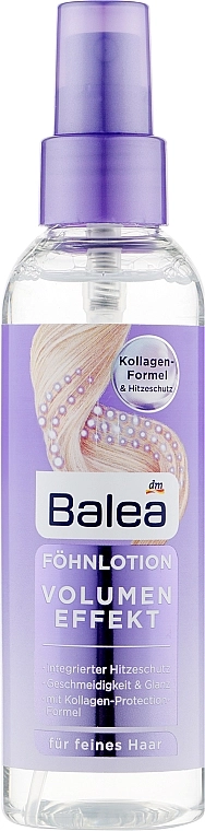Balea Лосьйон для укладання волосся "Об'ємний ефект" Volumen Effekt - фото N1