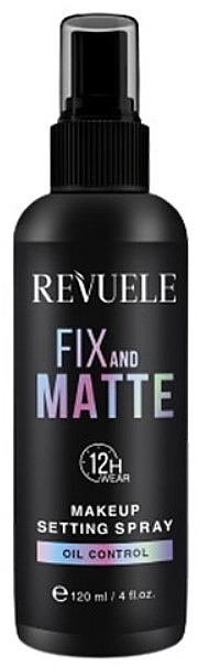 Revuele Fix & Matte Makeup Setting Spray Фіксувальний спрей для макіяжу - фото N1