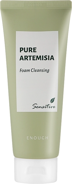 Пінка для вмивання з екстрактом полину - Enough Pure Artemisia Foam Cleansing, 100 мл - фото N1