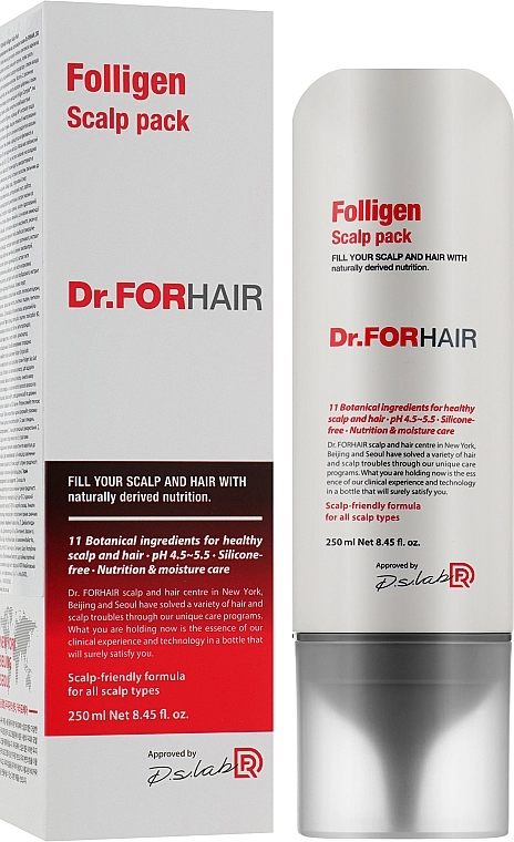 Dr. ForHair Оздоровлювальна маска для шкіри голови Folligen Scalp Pack - фото N4
