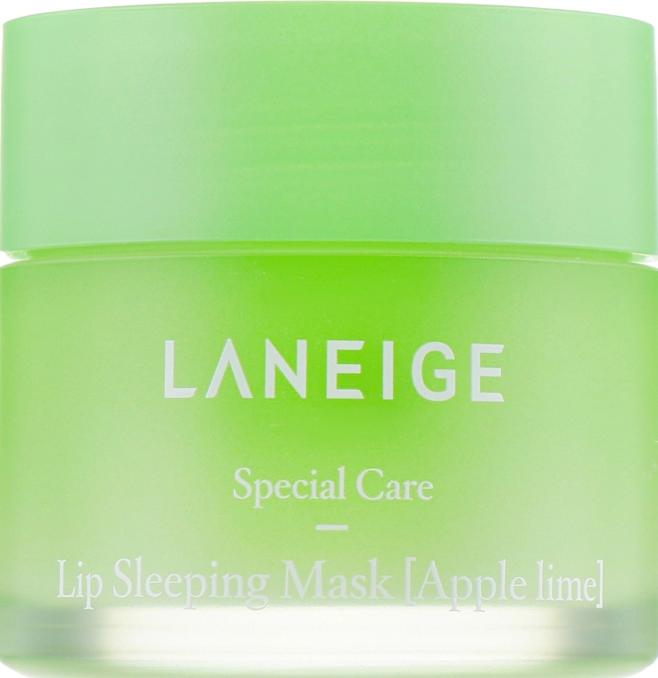 Laneige Інтенсивно регенерувальна маска для губ з ароматом яблука і лайма Lip Sleeping Mask Apple Lime - фото N2