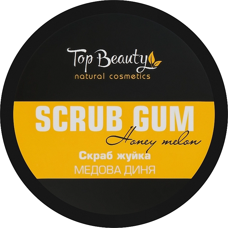 Скраб-жуйка для тіла "Медова диня" Scrub Gum - Top Beauty Scrub Gum Honey Melon, 250 мл - фото N1