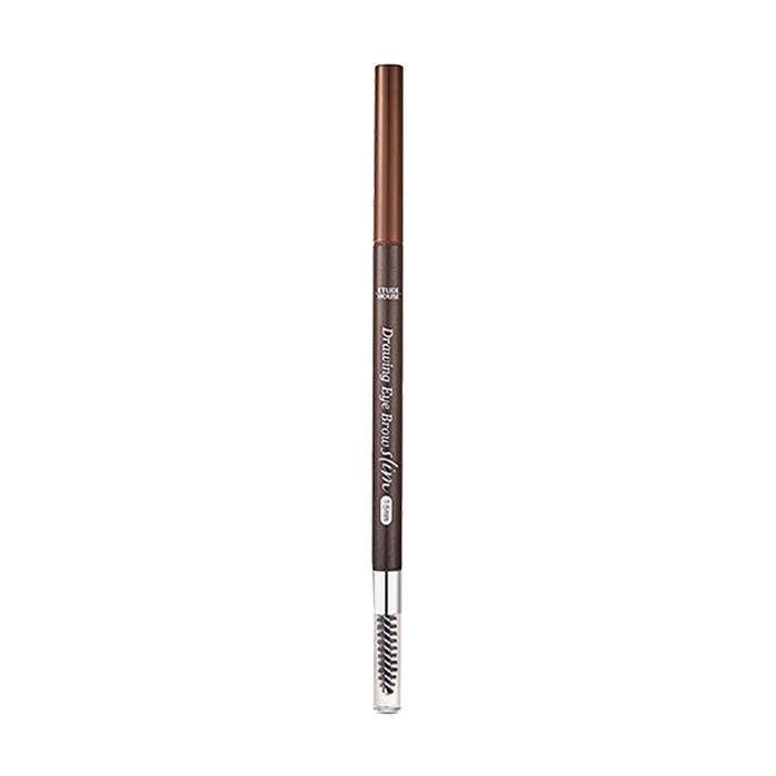 Автоматичний тонкий олівець для брів із щіточкою - Etude House Drawing Slim Eyebrow, Тон 5 Red Brown, 0.05 г - фото N1