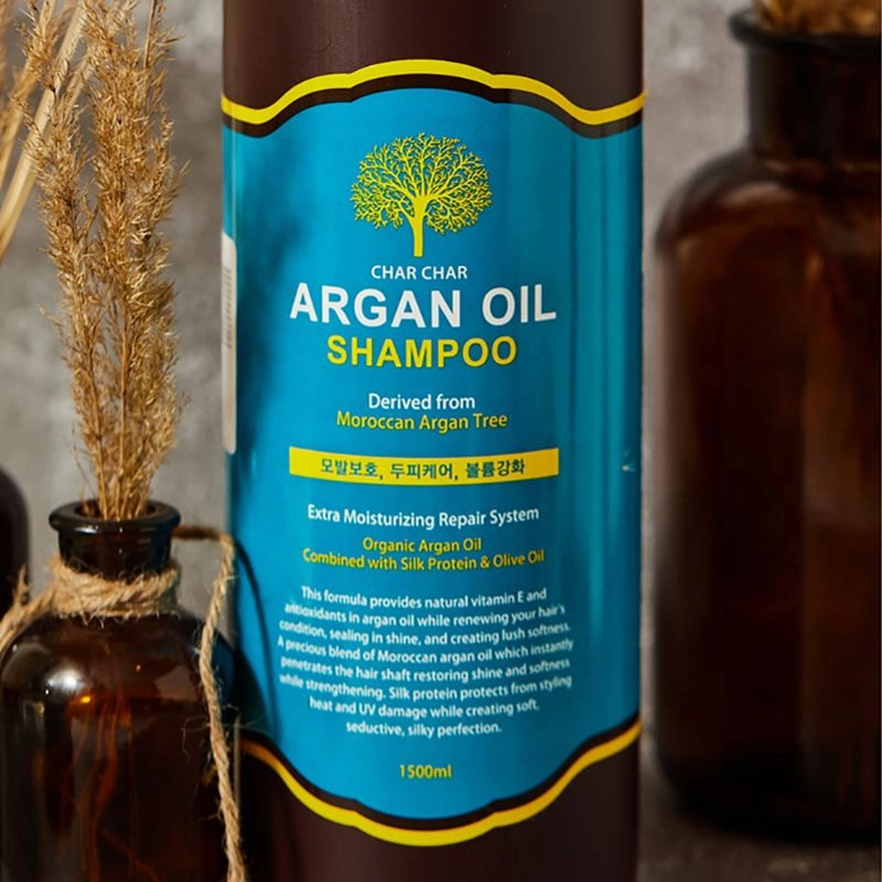 Шампунь для волосся Арганова олія - Char Char Argan Oil Shampoo, 1500 мл - фото N3