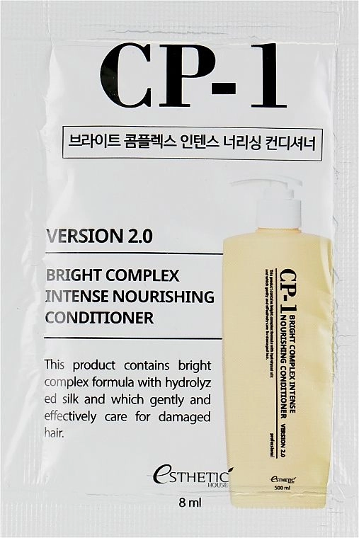 Інтенсивно живлячий кондиціонер для волосся з протеїнами - Esthetic House CP-1 Bright Complex Intense Nourishing Conditioner, пробник, 8 мл - фото N1