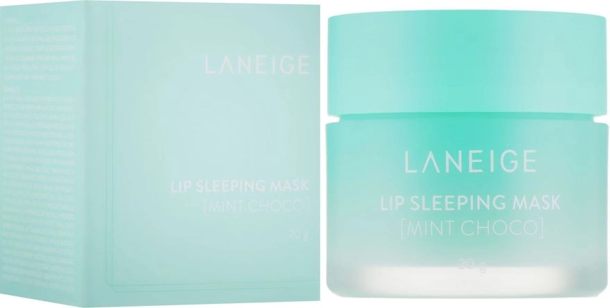 Регенеруюча нічна маска для губ "М'ята Шоколад" - Laneige Lip Sleeping Mask Mint Choco, 20 мл - фото N2