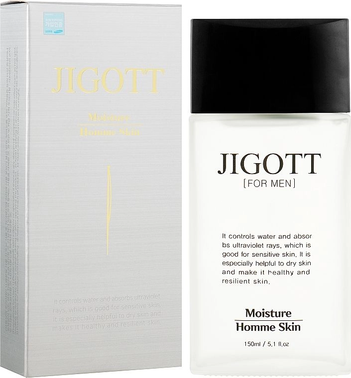 Тонер для обличчя чоловічий - Jigott Jigott Moisture Homme Skin, 150 мл - фото N1