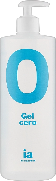 Гель для душу "0%" для чутливої шкіри з дозатором - Interapothek Gel Cero, 750 мл - фото N1