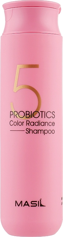 Шампунь для захисту кольору фарбованого волосся з пробіотиками - Masil 5 Probiotics Color Radiance Shampoo, 300 мл - фото N2