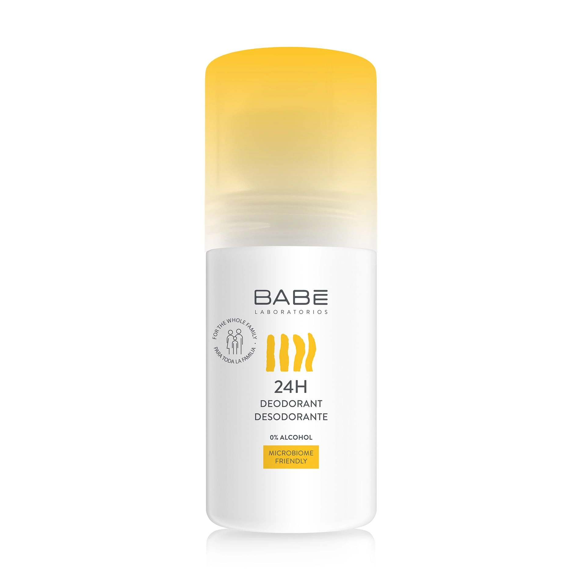 Дезодорант унісекс з пребіотиком "24 години захисту" для чутливої шкіри - BABE Laboratorios Sensitive Roll-On Deodorant, 50мл - фото N3