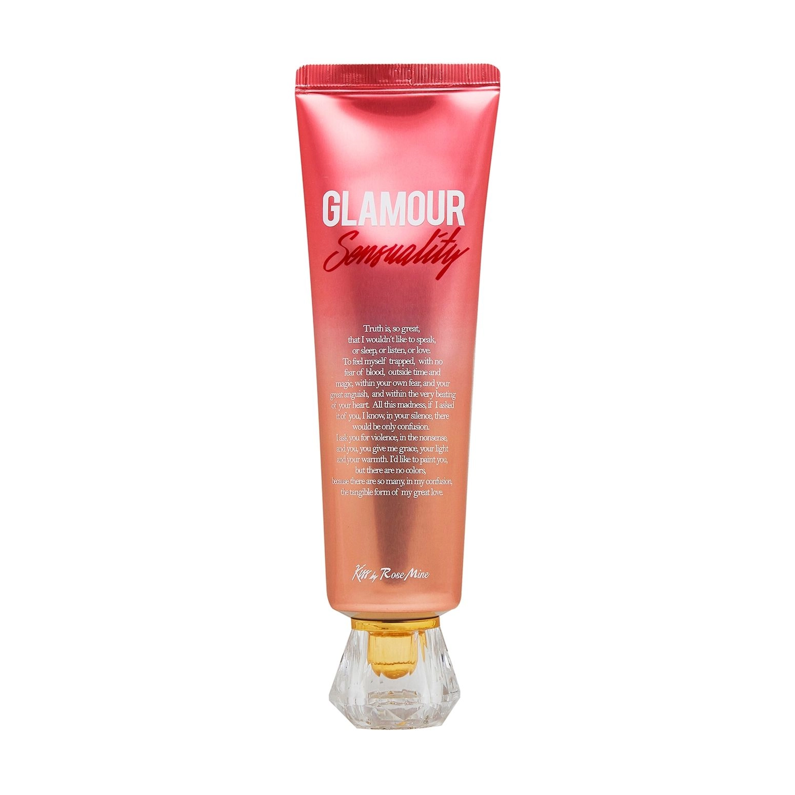 Крем для тіла з квітковим і деревно-мускусним ароматом - Kiss by Rosemine Fragrance Cream Glamour Sensuality, 140 мл - фото N6