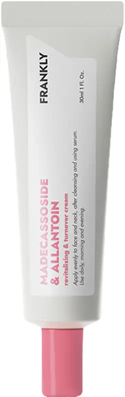 Відновлюючий крем для обличчя з мадекасосидом та алантоїном - Frankly Madecassoside & Allantoin Cream, 30 мл - фото N1