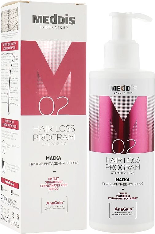 Маска проти випадіння волосся - Meddis Hair Loss Program Stimulation Mask, 200 мл - фото N2