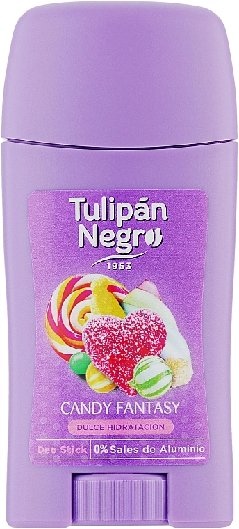 Дезодорант-стік "Солодкі фантазії" - Tulipan Negro Candy Fantasy Deo Stick, 50 мл - фото N1