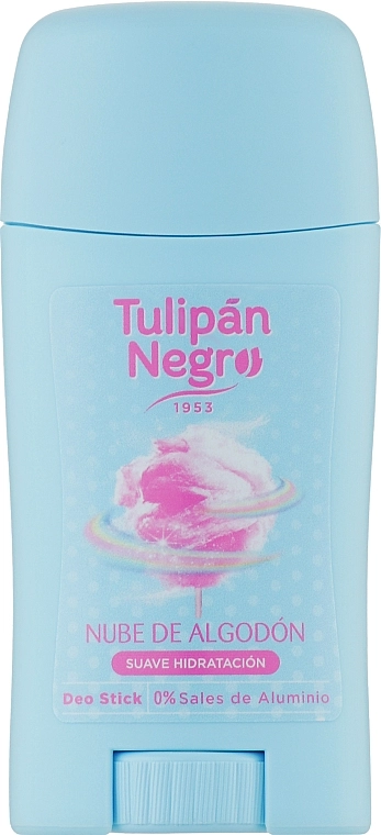 Дезодорант-стік "Бавовняна хмара" - Tulipan Negro Cotton Сloud Deo Stick, 50 мл - фото N1