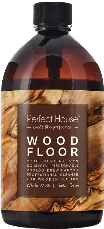 Професійний засіб для миття та догляду за дерев'яними підлогами - Barwa Barwa Perfect House Wood Floor White Musk & Tonka Bean, 500 мл - фото N1