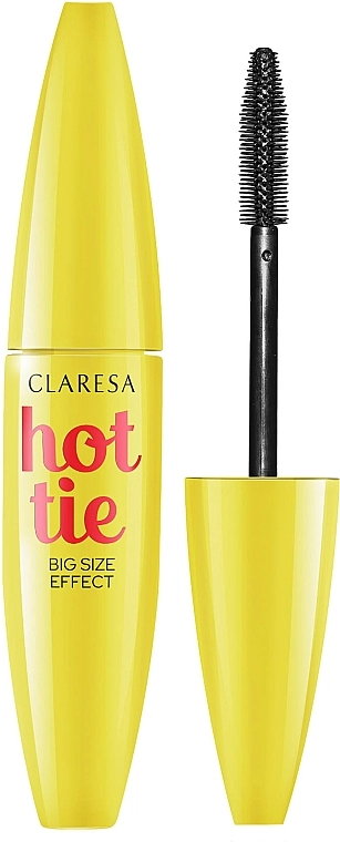 Подовжуюча туш для вій - Claresa Hottie Big Size Effect Mascara, 10 г - фото N1