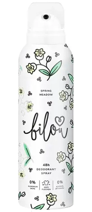Дезодорант-спрей "Весняний луг" - Bilou Deodorant Spray Spring Meadow, 150 мл - фото N1