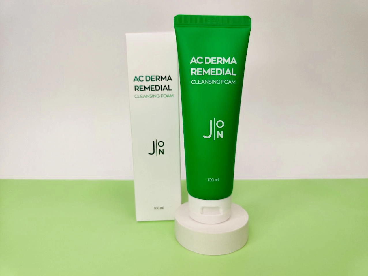 Пінка для вмивання для проблемної шкіри - J:ON AC Derma Remedial Cleansing Foam, 100 мл - фото N5