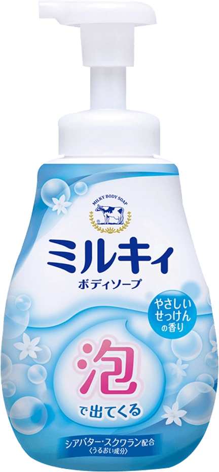 Зволожуюче мило пінка для тіла - COW Milky Foam Gentle Soap, 600 мл - фото N1