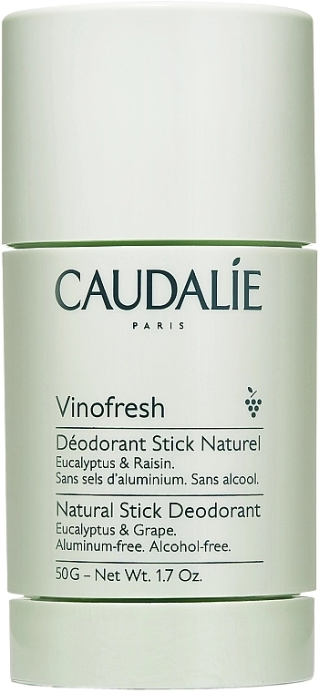 Натуральний дезодорант-стік - Caudalie Vinofresh Natural Stick Deodorant, 50 мл - фото N1