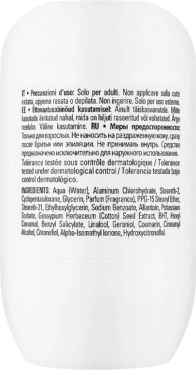 Роликовий дезодорант із бавовною - Byphasse 48H Cotton Flower Deodorant, 50 мл - фото N2