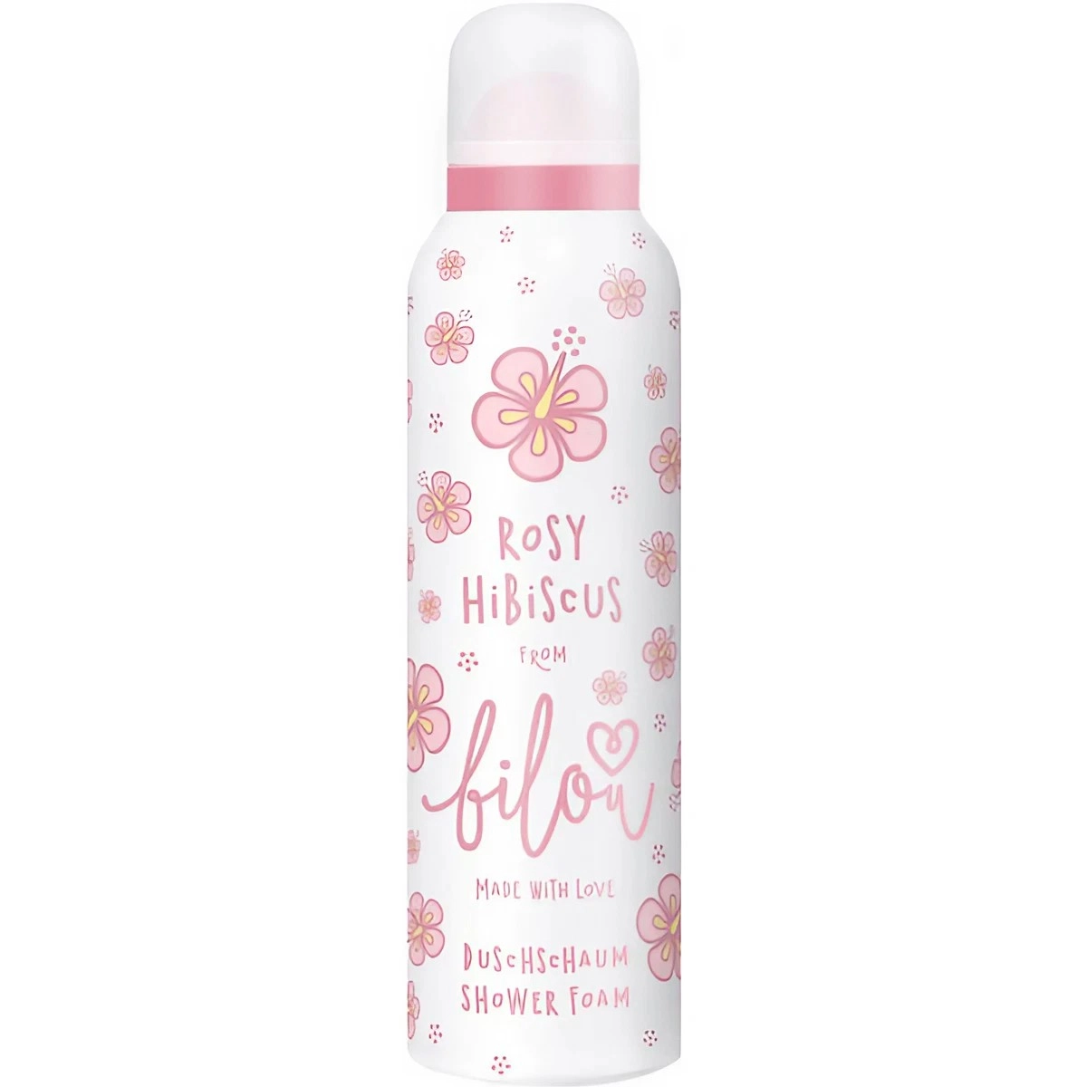 Пінка для душу - Bilou Rosy Hibiscus Shower Foam, 200 мл - фото N1