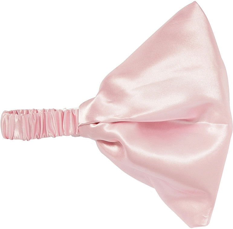 Revolution Haircare Пов'язка на голову, рожева Satin Headband Pink - фото N1