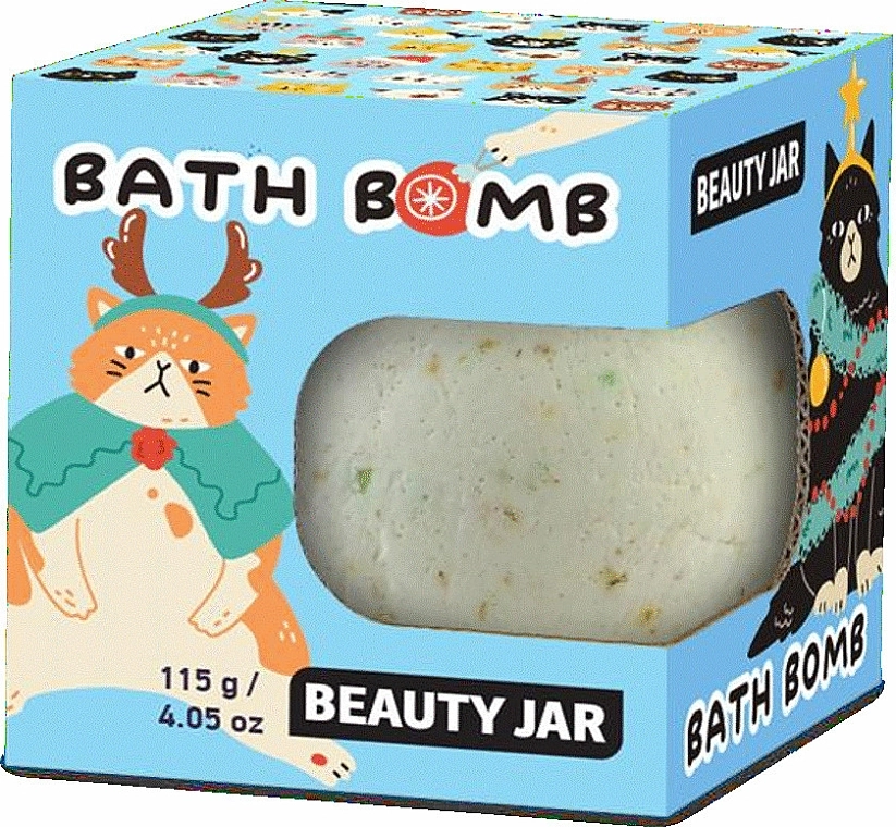 Beauty Jar Бомбочка для ванни Enthusiastic Christmas Cat - фото N1