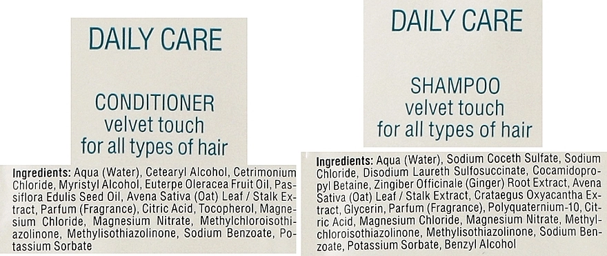 H.Q.Beauty Набір пробників для всіх типів волосся Daily Care (h/shm/10ml + h/cond/10ml) - фото N3