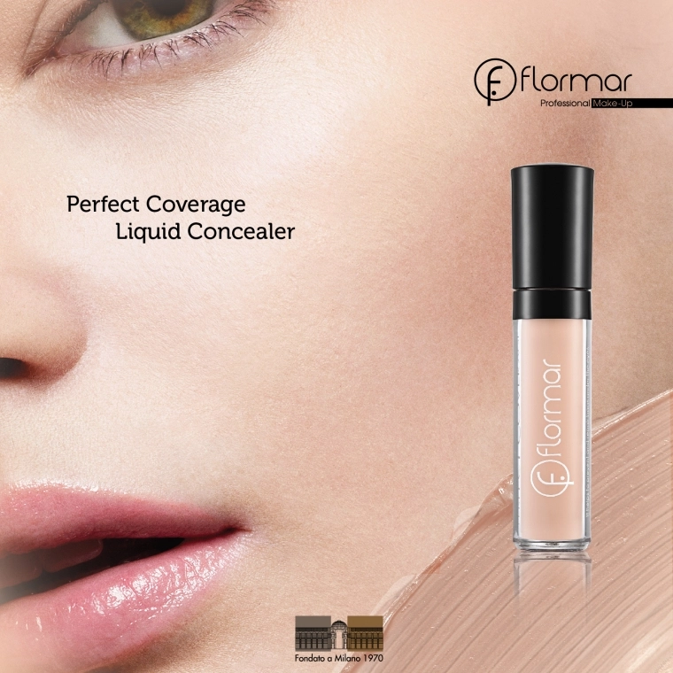 Flormar Perfect Coverage Liquid Concealer Perfect Coverage Liquid Concealer - фото N2