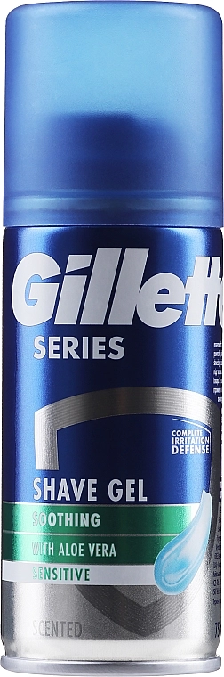 Gillette Гель для гоління для чутливої шкіри Series Sensitive Skin Shave Gel for Men - фото N1