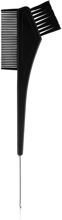SPL Щіточка з гребінцем і гачком, для фарбування, 964048, чорна - фото N1