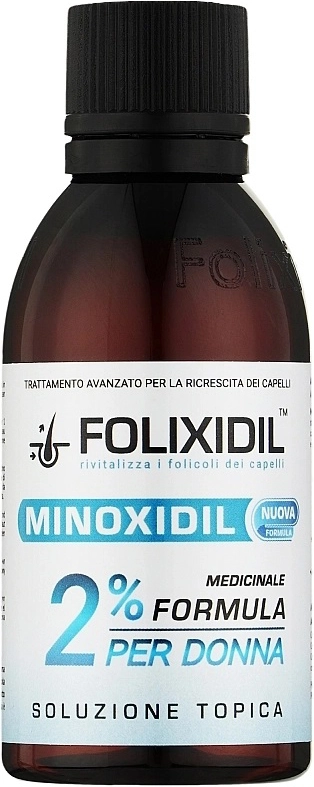 Лосьйон проти випадіння волосся з міноксидилом 2% для жінок - FOLIXIDIL Minoxidil 2%, 60 мл - фото N3