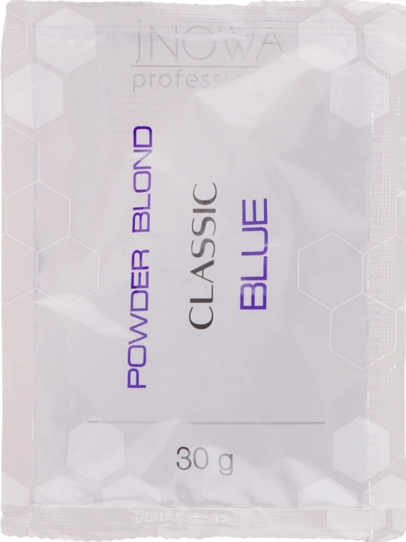 JNOWA Professional Знебарвлювальна пудра антижовтий ефект, безпилова, синя Ing Professional Color Bleaching Powder - фото N1