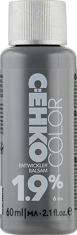 C:EHKO Окислювальний бальзам Color Coctail Optik Entwickler Balsam 1,9% - фото N1