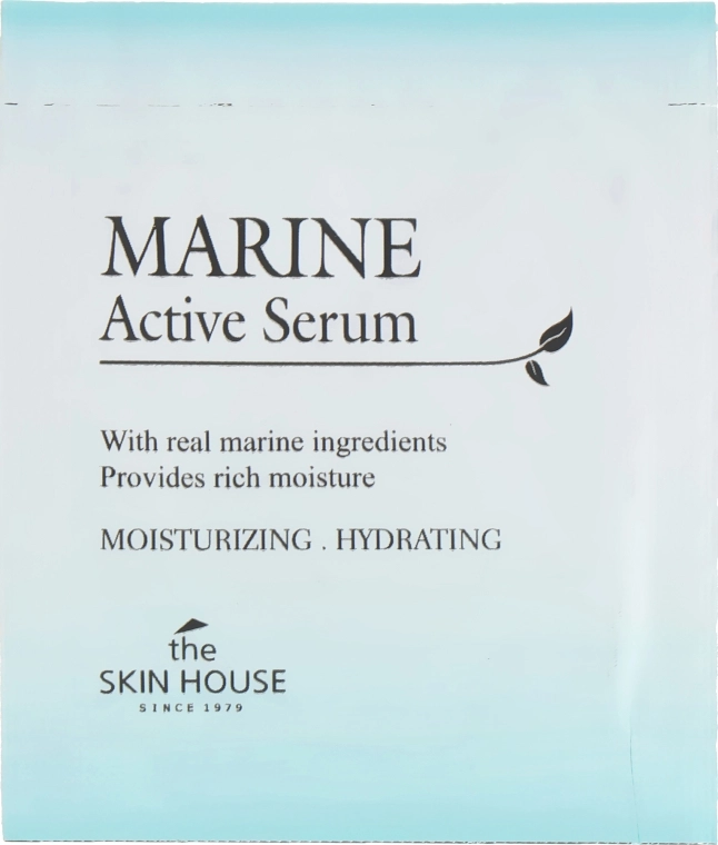 The Skin House Зволожувальна сироватка для обличчя з керамідами Marine Active Serum - фото N1