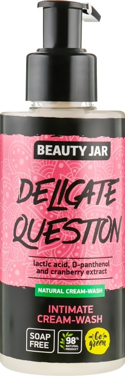 Beauty Jar Крем-гель для інтимної гігієни Delicate Question Intimate Cream-Wash - фото N1
