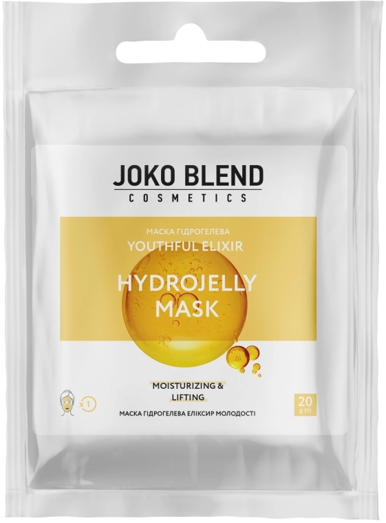 Joko Blend Маска гідрогелева для обличчя Youthful Elixir Hydrojelly Mask - фото N1