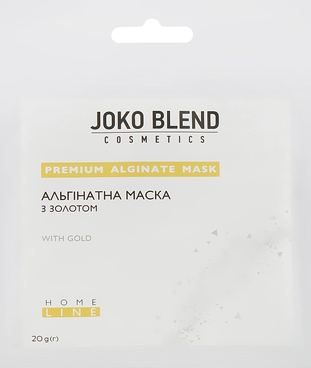 Joko Blend Альгінатна маска із золотом Premium Alginate Mask - фото N5