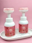 Мус-піна для душу та рук з ароматом малини "Квітка" - HiSkin Bath Foam Scent Raspberry Colorful Shape, 300 мл - фото N4