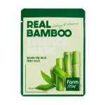 Тканинна маска для обличчя з екстрактом бамбука - FarmStay Real Bamboo Essence Mask, 23 мл, 1 шт - фото N3