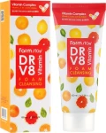 Вітамінна пінка для очищення шкіри - FarmStay DR.V8 Vitamin Foam Cleansing, 100 мл