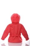 BABYKROHA Куртка для дівчинки на флісі Babykroha Під Гумку коралову, 86 - фото N2