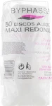 Ватні диски для зняття макіяжу, овальні - Byphasse Maxi Round Cotton Pads, 50 шт - фото N2