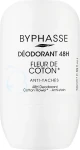Роликовий дезодорант із бавовною - Byphasse 48H Cotton Flower Deodorant, 50 мл